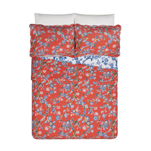 MAKERS COLLECTIVE Jaipur Dreams Cotton Twill Floral Quilt Set