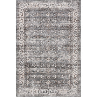 Lauren Liess x Rugs USA Myrtle Vintage Machine Washable Area Rug