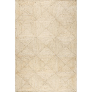 Lauren Liess x Rugs USA Juniper Tiled Jute Area Rug