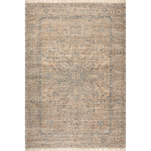 Lauren Liess x Rugs USA Persian Medallion Tassel Area Rug