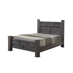 EMERALD HOME FURNISHINGS Solid Wood Bed Frame