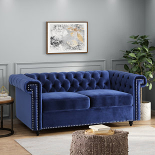 GO PEAK TRACK 61'' Velvet Loveseat