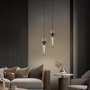 IVY BRONX Pescadero 99" H Adjustable 2 - Light Kitchen Island Pendant Light Hanging Lamp (Set of 2)