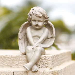 DESIGN TOSCANO Angel of Meditation Statue