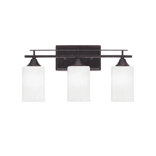 TOLTEC LIGHTING Uptowne 3 - Light Dimmable Vanity Light