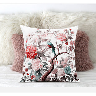 AMRITA SEN Indoor/Outdoor Reversible Throw Pillow