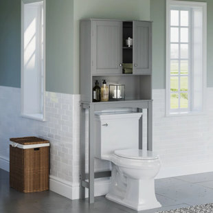 RIVERRIDGE HOME RiverRidge Ashland Over the Toilet Bathroom Spacesaver Wall Medicine Storage Cabinet with Adjustable Shelf