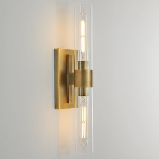 BRAYDEN STUDIO® Caen 1-Light Wallchiere Wall Mounted Sconce Wall Light (Bulbs Included)