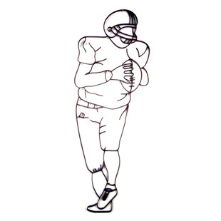 WORLD UNIQUE IMPORTS Handmade Modern People Wall Decor on Metal