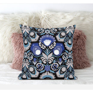AMRITA SEN Indoor/Outdoor Reversible Throw Pillow