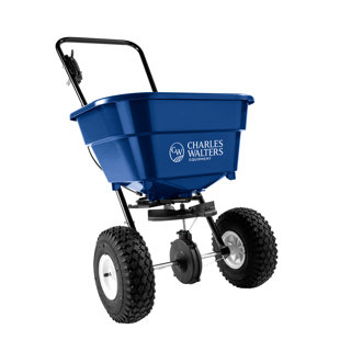 Charles Walters Equipment Estate Style Broadcast Spreader, 65lb Capacity, 31" x 32"