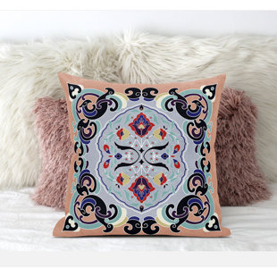 AMRITA SEN Indoor/Outdoor Reversible Throw Pillow