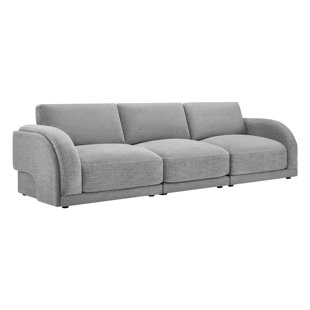 ROOMSENSE Drew 126'' Upholstered Sofa