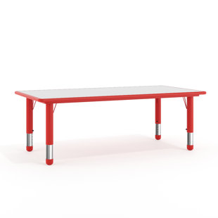 Goddard Plastic Adjustable Height Kids Activity Table by Flash Furniture