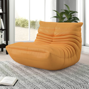 VIV + RAE™ Microfiber Leather Standard Bean Bag Chair and Lounger