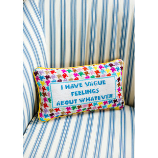 FURBISH STUDIO Geometric Cotton Throw Pillow