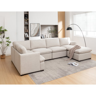 WOVENBYRD Cromwell 4 Piece Modular Sofa
