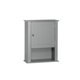 RIVERRIDGE HOME RiverRidge Ashland Single Door Bathroom and Laundry Wall Mount Storage Medicine Cabinet