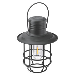 XODUS INNOVATIONS 9'' Battery Powered Integrated LED Outdoor Lantern