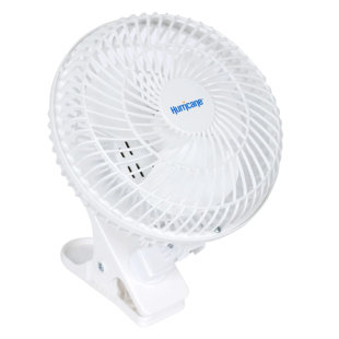 Hurricane 10'' Oscillating Retro Clip Fan Fan