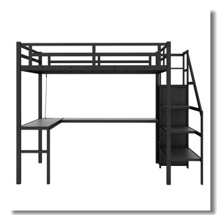 TRULE Hampshire Full Drawer Loft Bed