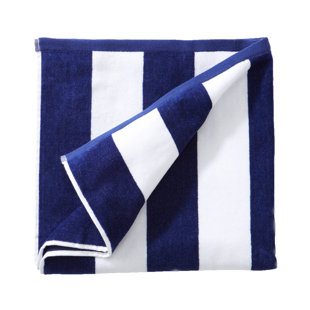 FRESHFOLDS 100% Cotton Absorbent & Quick-Dry Cabana Beach Towels