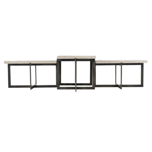 BERNHARDT Hathaway Stone Top Coffee Table