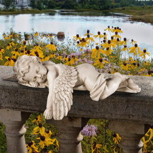 DESIGN TOSCANO Sleepy Time Baby Angel Statue