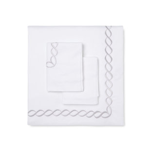 BIRCH LANE™ Avellana Modern & Contemporary Sateen Duvet Cover Set
