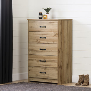 SOUTH SHORE Tassio 29.75'' W 5 - Drawer Dresser