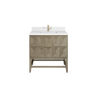 JAMES MARTIN VANITIES Emmeline 36" Single Bathroom Vanity Set