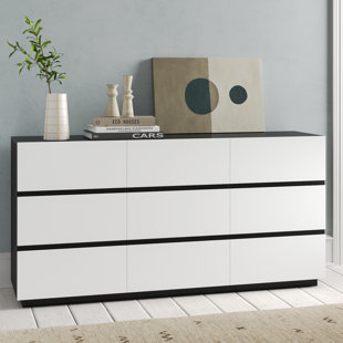 WADE LOGAN® Bessan 9 Drawer 63" W Dresser