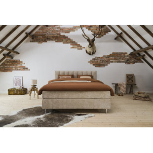 ARCTIC LIVING Boxspringbett Nuka mit Topper