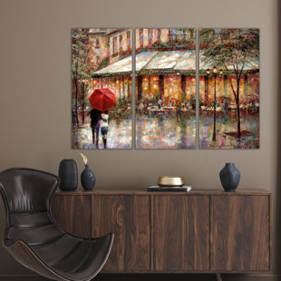 LARK MANOR Les Deux Amants von Ruane Manning - Giclée auf Leinwand ohne Rahmen