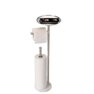 SUNCOAST HARDWARE, LLC Free Standing Toilet Paper Holder