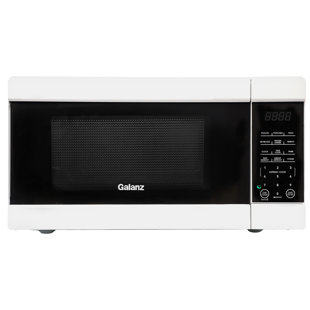 HomeStyle Entertaining 1.1 cu ft 1000W Countertop Microwave Oven in White with Express Cooking