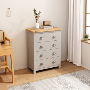 BEACHCREST HOME Kommode Alcyone mit 4 Schubladen