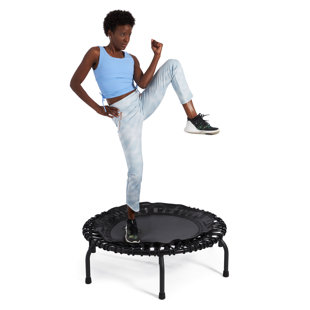 JumpSport 430 44-Inch In-Home Rebounder Fitness Trampoline with Workout DVDs