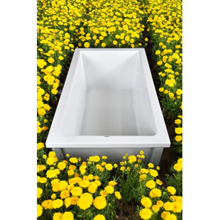 CLARKE PRODUCTS Sparta 60'' x 32'' Drop-In Acrylic Bathtub