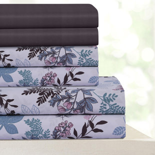 HOME SWEET HOME DREAMS Ella Egyptian Cotton Floral Sheet Set