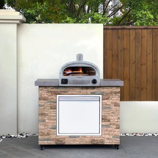 Prokan Desert Sunrise Kano 16" Outdoor Oven Island