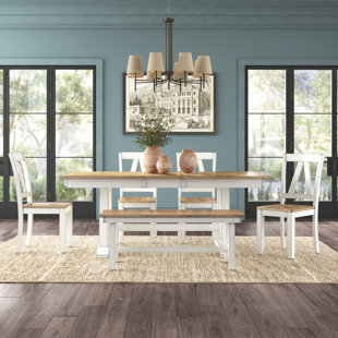 GREYLEIGH™ Keswick 6 - Person Dining Set w/ Butterfly Leaf