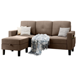 ZIPCODE DESIGN™ Azura 77.5" Wide Sofa with Ottoman