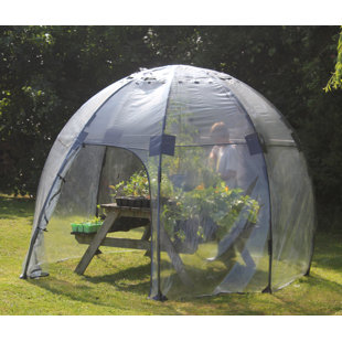 TIERRA GARDEN Haxnicks 9 Ft. W x 9 Ft. D Standard Sunbubble Greenhouse