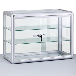 SPECIALTY STORE SERVICES 18'' H x 24'' W Aluminum Display Case