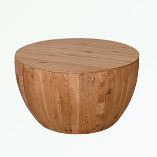 HOKKU DESIGNS Asfrith Solid Wood Top Coffee Table