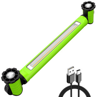 HOME LIGHTING GALLERY INC. Battery Powered Integrated LED Work Light with Portable Underhooks and Magnets
