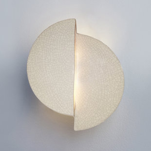 JOSS & MAIN Tenny Ceramic LED Flush Mounted Sconce