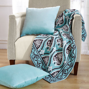 BOON THROW & BLANKET Neapoli Knitted EZ Matching Throw