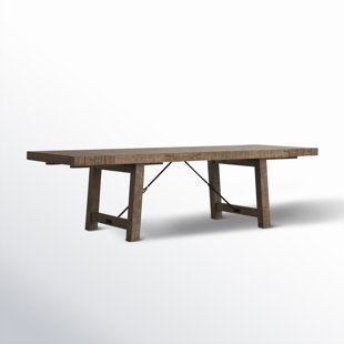GREYLEIGH™ Edelen Extendable Solid Wood Top Dining Table